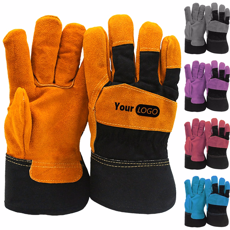 Cowhide Wear Resistant And Antifreeze Gloves