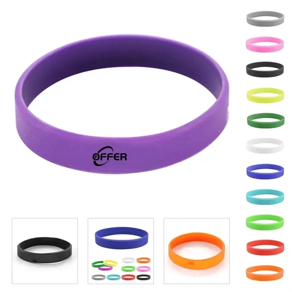 Custom Full Color Silicone Wristband — Trade Shows, Team Building & Fundraising 1