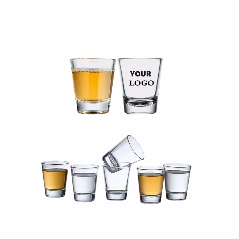 1.7oz Heavy Based Clear Shot Glasses