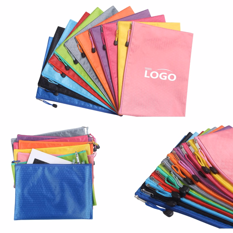 A4 Football Pattern File Bag
