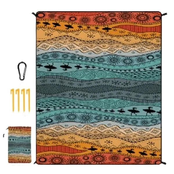 Extra Large Lightweight Beach Blanket 1