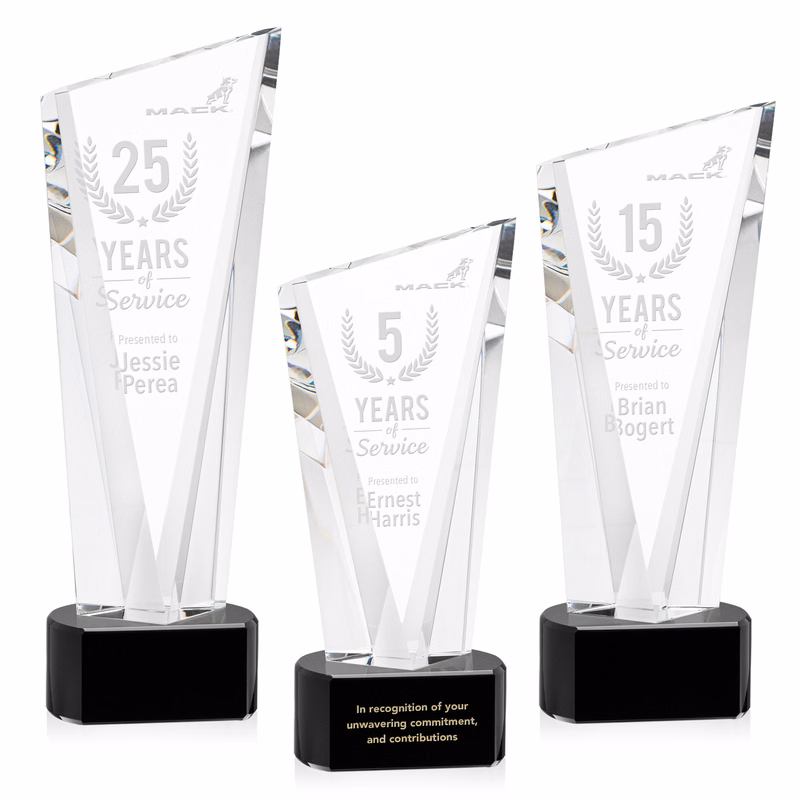 Plymouth Award on Paragon Base - Black
