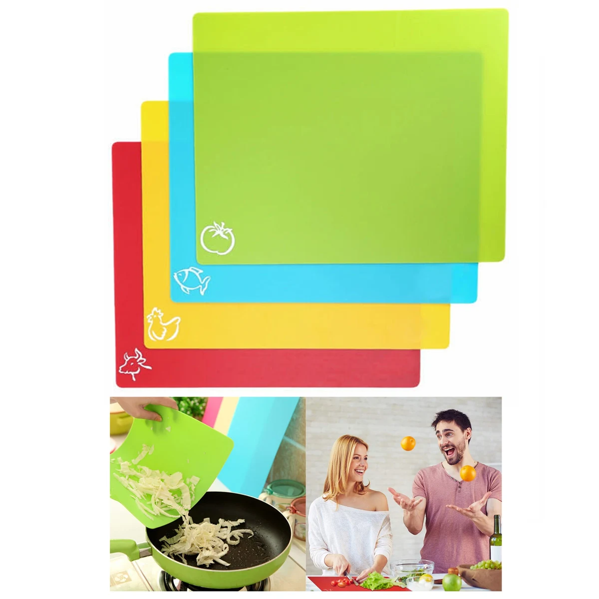 Plastic Cutting Board Flexible Mat 1