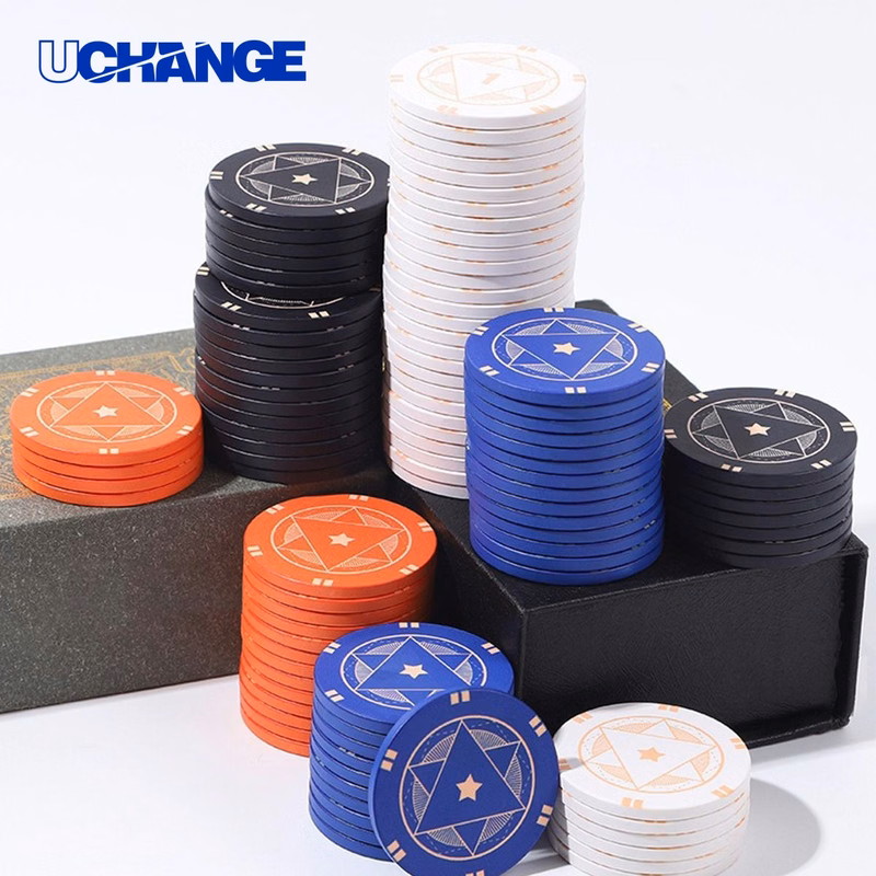 1.55" Custom Ceramic Poker Chip