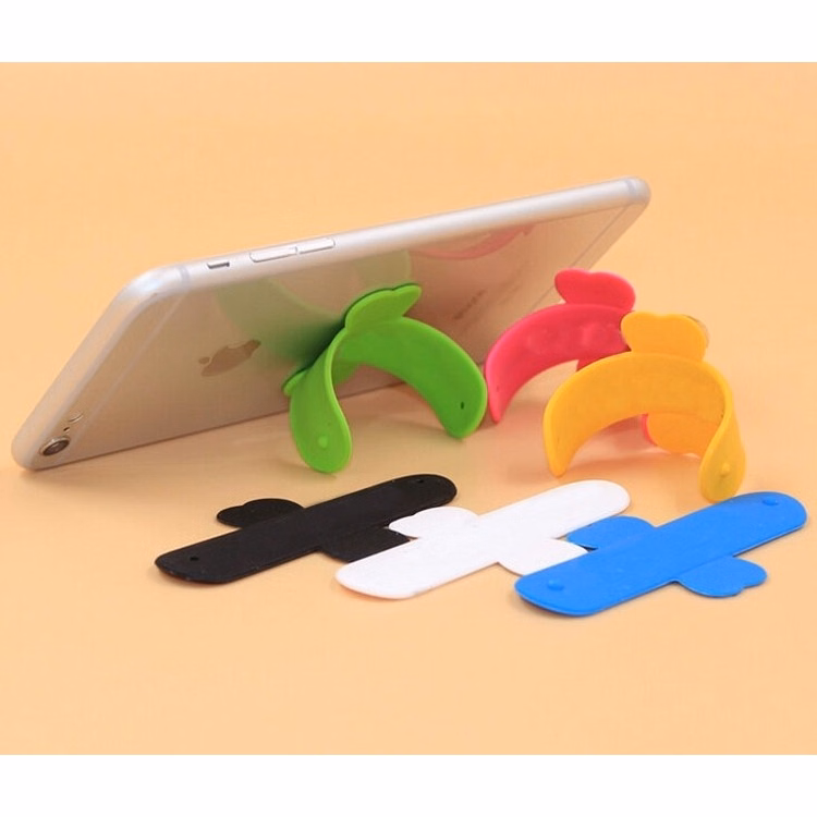 Mobile Smartphone Accessories Silicone Simple Shape Stand Holders