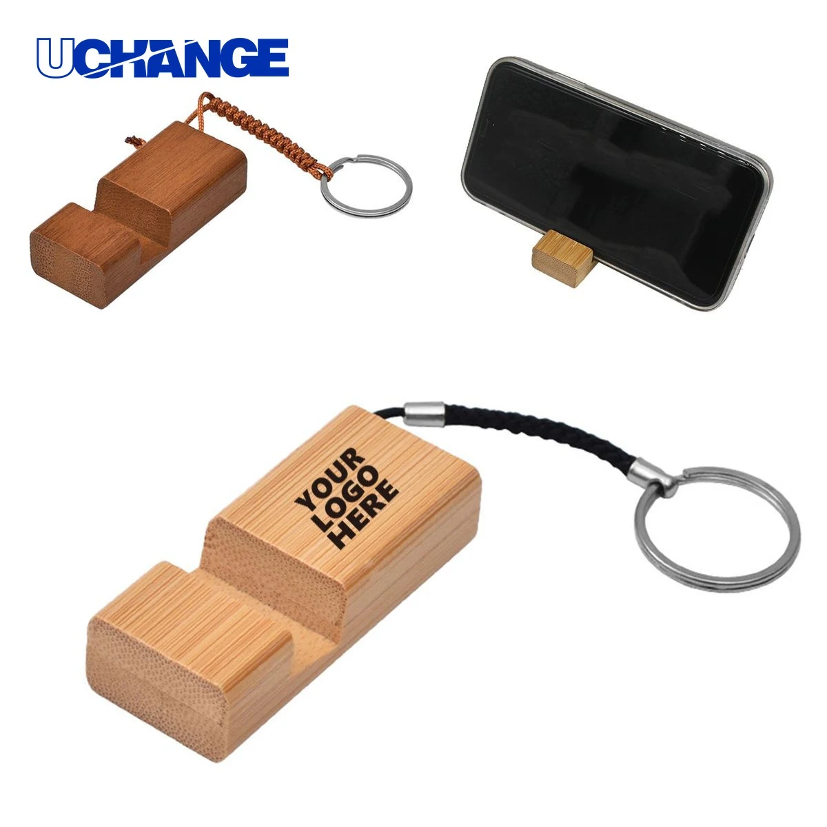 Cell Phone Holder Keychain 1