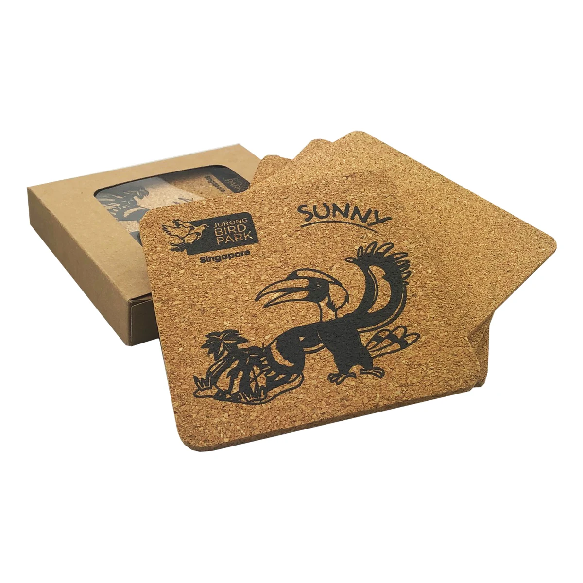 Cork Coaster Set of 4 1