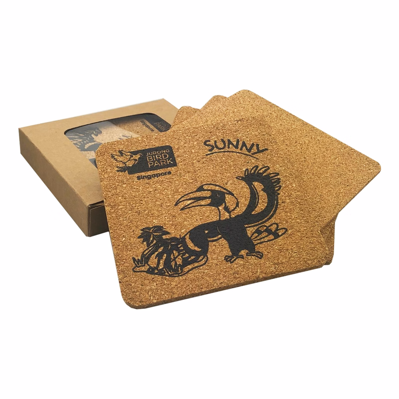 Cork Coaster Set of 4