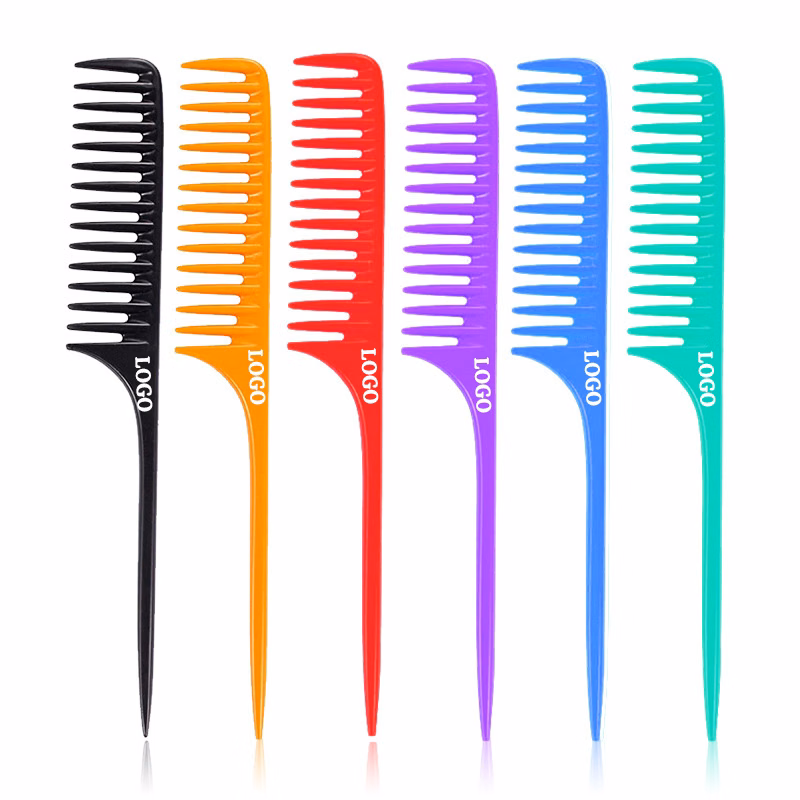 Plastic Braiding Salon Barber Wide Tooth Hair Comb