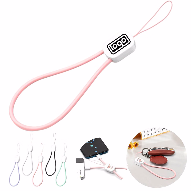 2 in 1 Hand Strap Fast Charge Data Cable