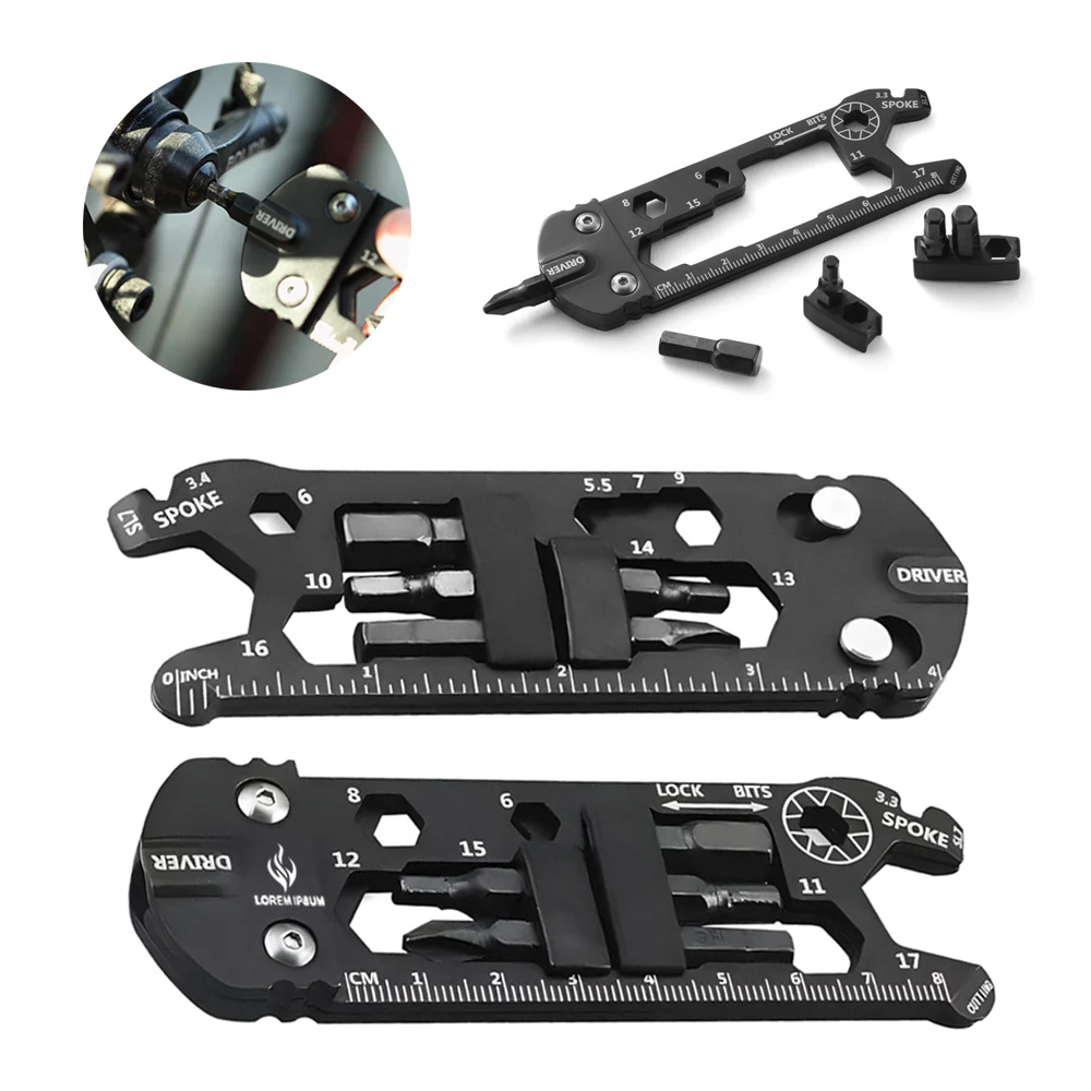 Stainless Compact Steel Bike Multi-Tool 1