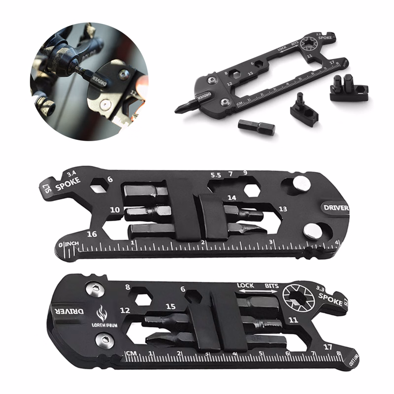 Stainless Compact Steel Bike Multi-Tool