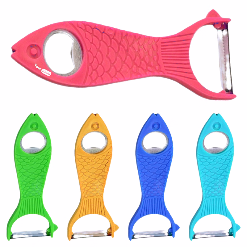 Plastic Durable And Compact Fish Peeler And Bottle Opener For Versatile Use