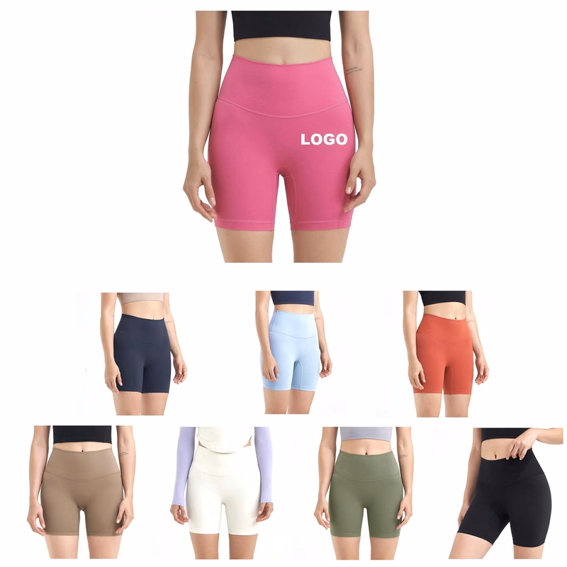 High Waist Yoga Shorts