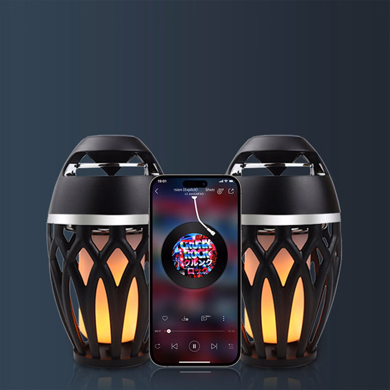 Outdoor Bluetooth Torch LED Flame Speaker
