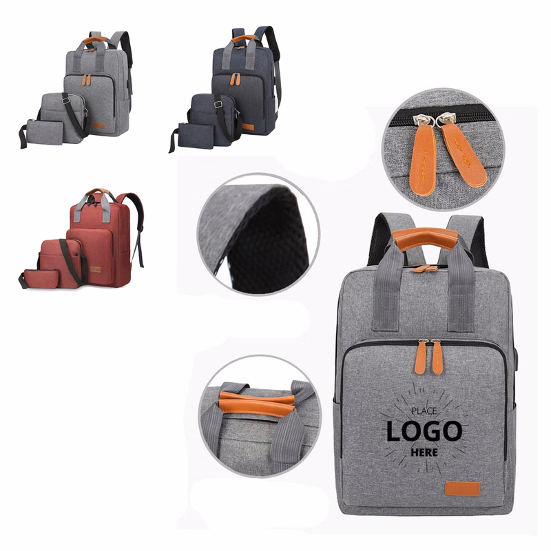 Three Pieces Computer Backpack