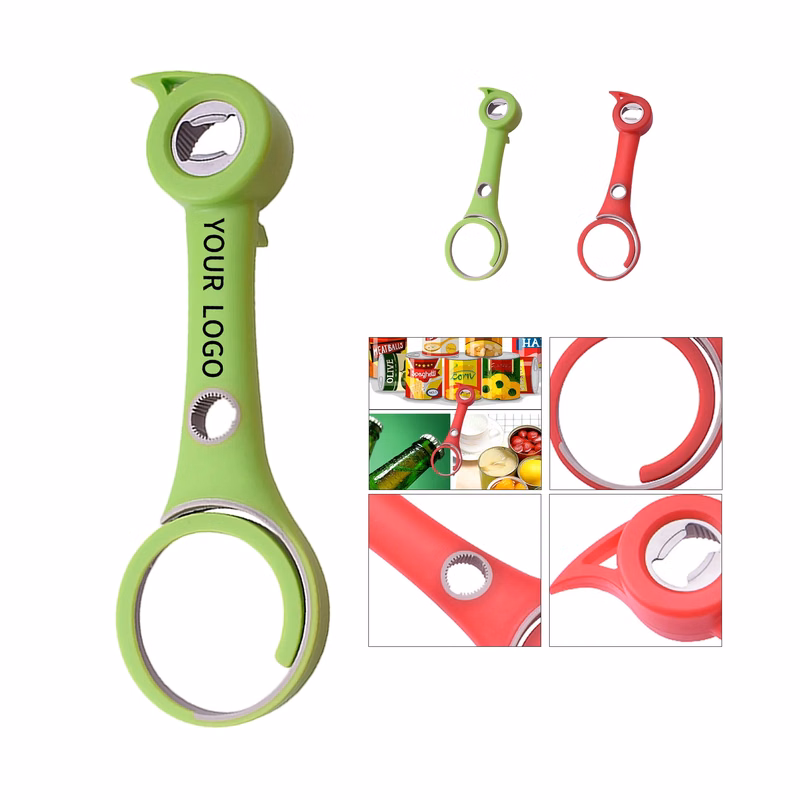 Multi-Functional Bottle Opener with Ergonomic Handle