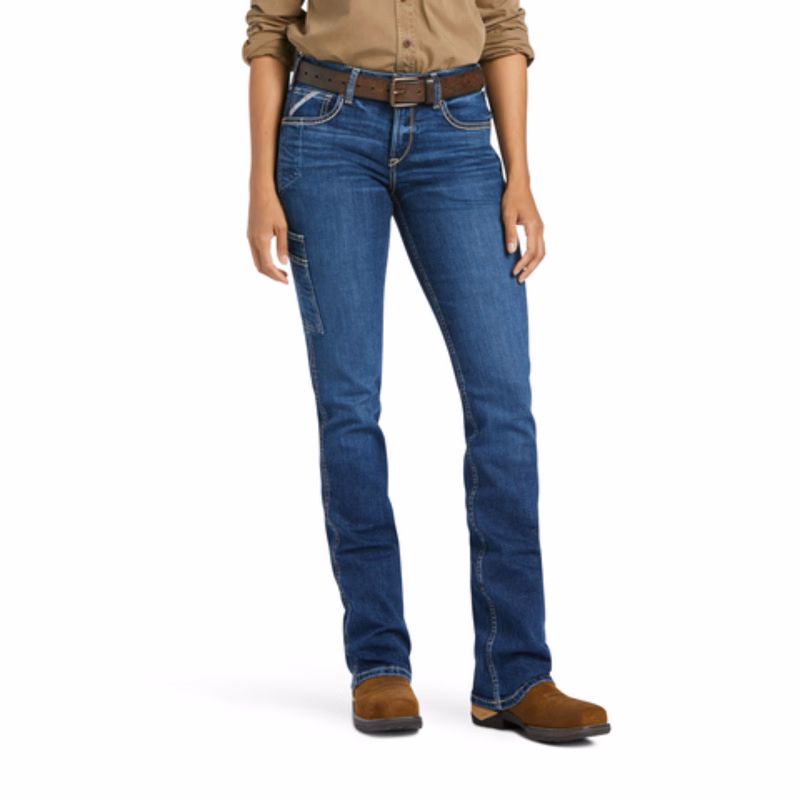 Ariat Rebar Work Flex Perfect Rise Riveter Boot Cut Jean
