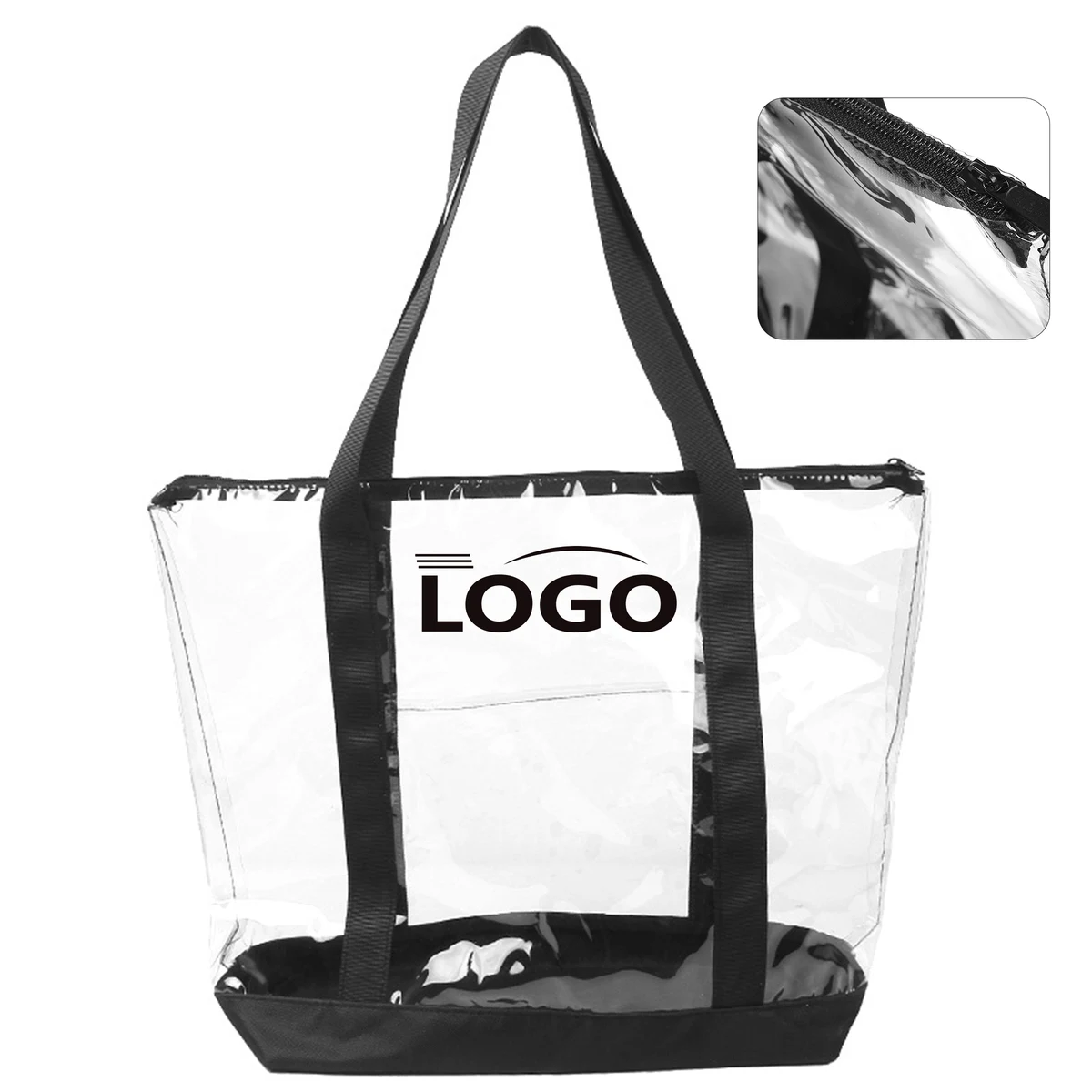 PVC Clear Tote Bag ?C Perfect for Beach & Travel 1