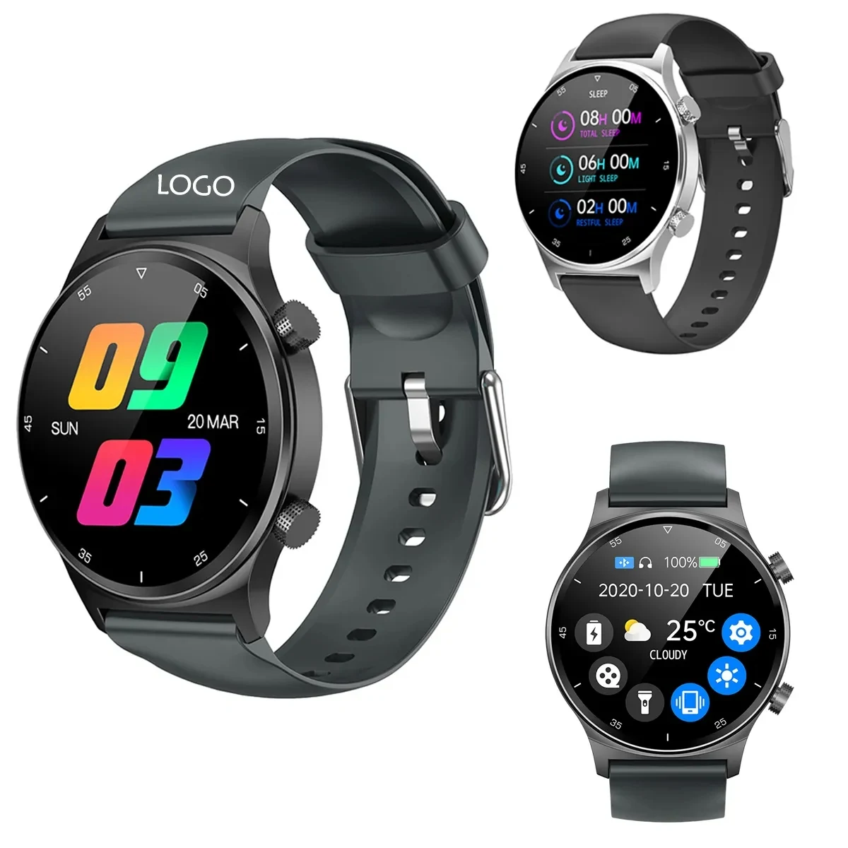 Waterproof Smartwatch Fitness Tracker Watch 1