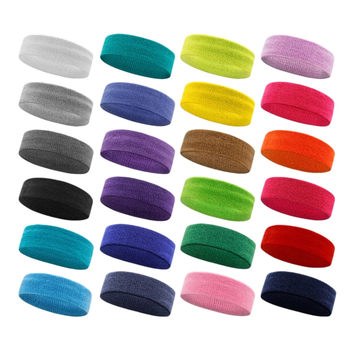 Absorb Breathable Elastic Logo Customized Headband 1