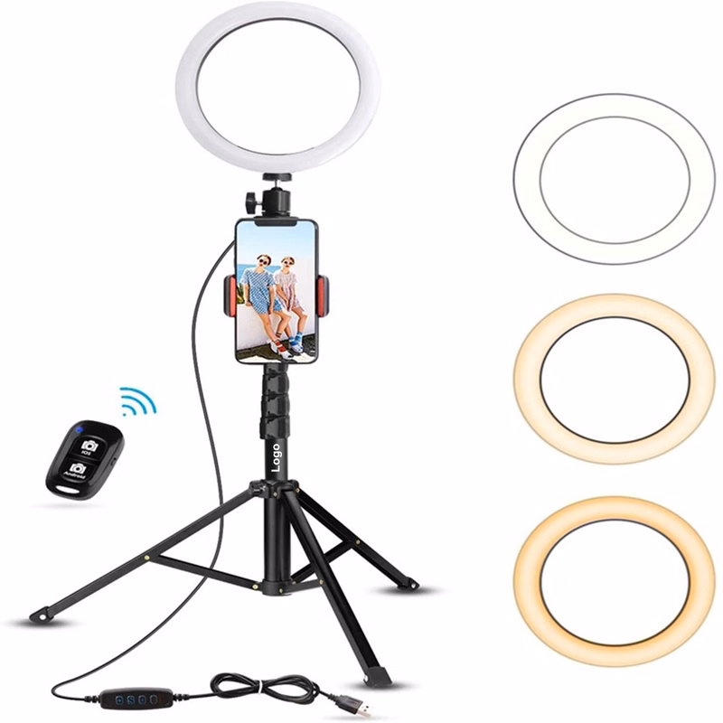 Selfie Ring Light With Tripod