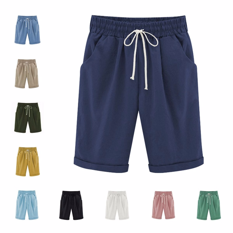 Cotton Linen Shorts