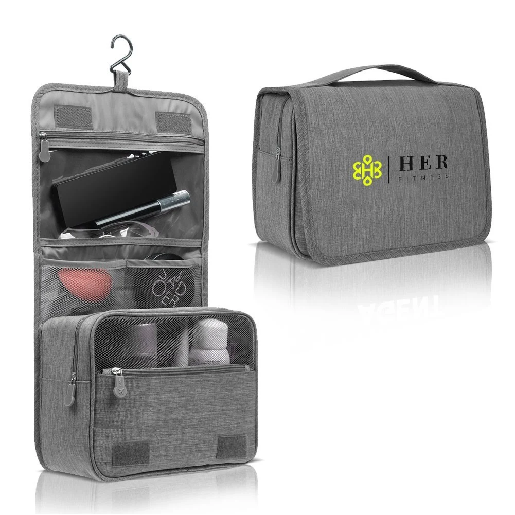 Hanging Travel Toiletry Bag 9.5'' x 7'' x 3.5'' 1