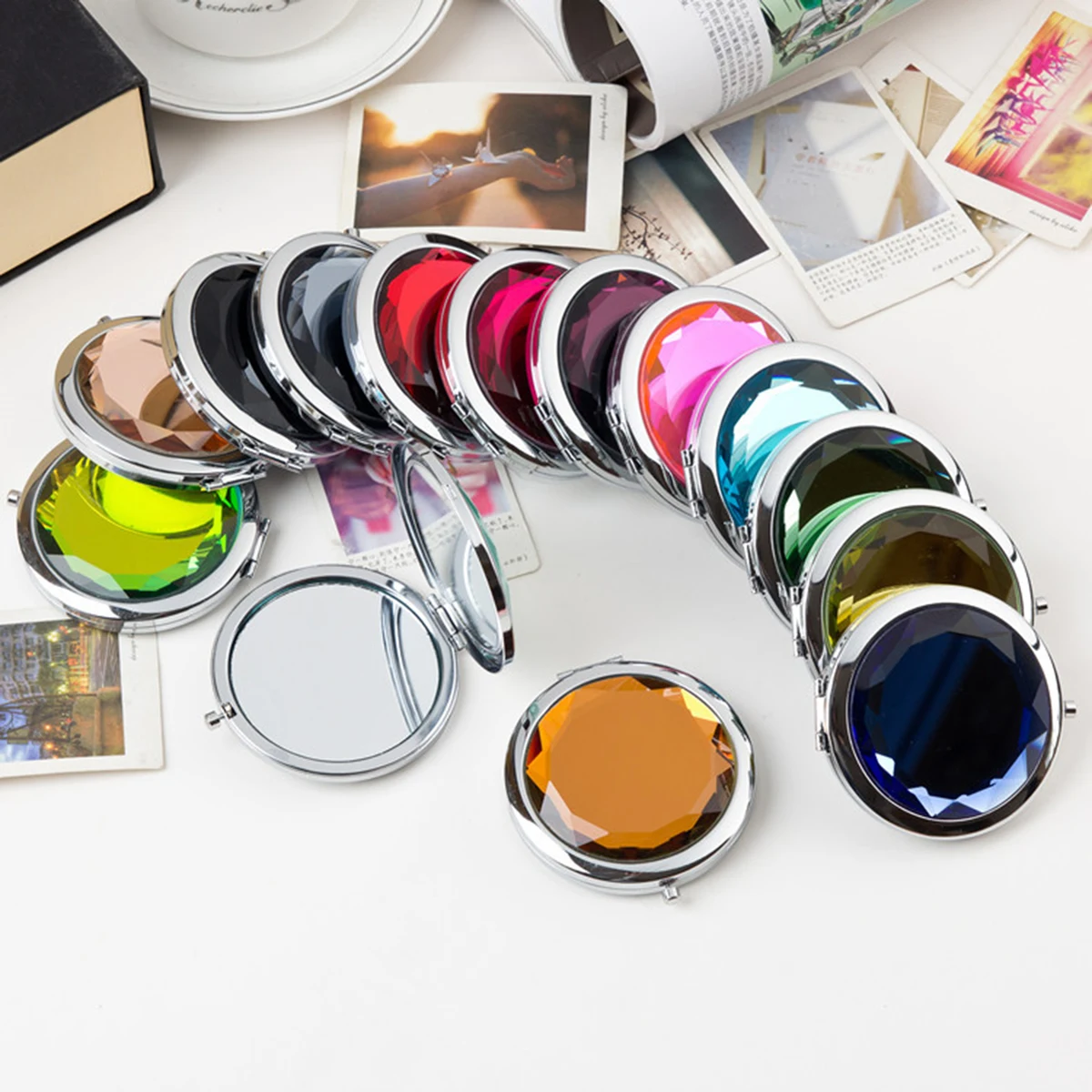 Metal Cosmetic Pocket Mirror 1