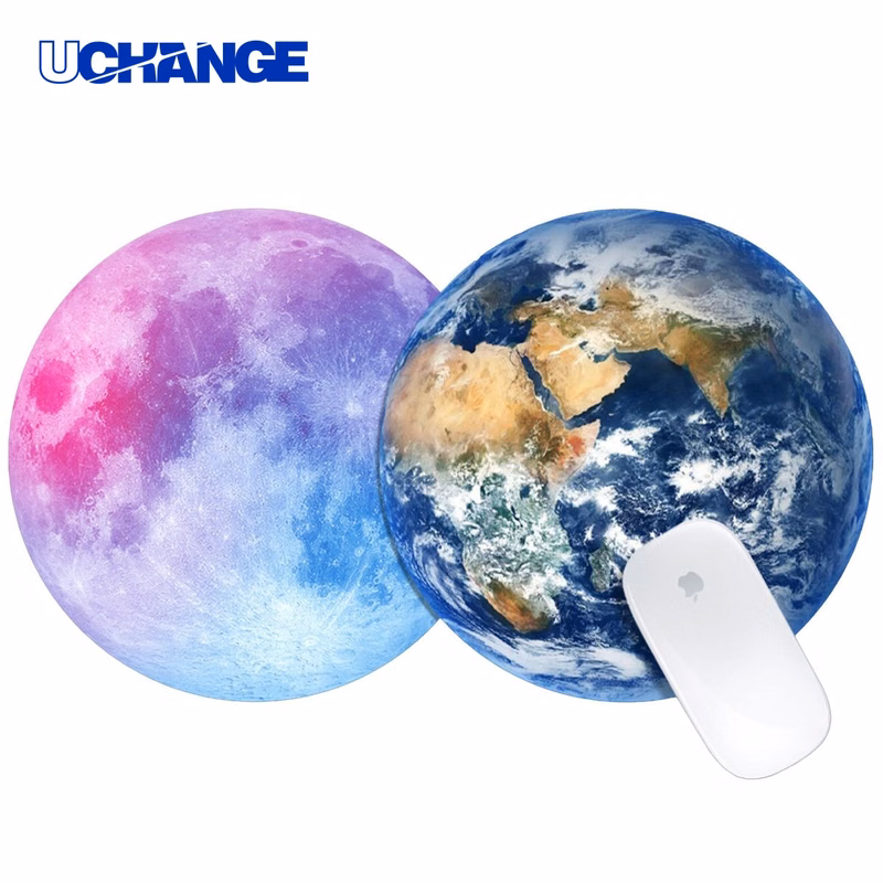 Custom Round Rubber Base Mouse Pad