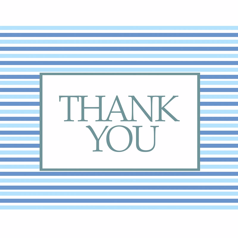 Salute You Thank You Cards