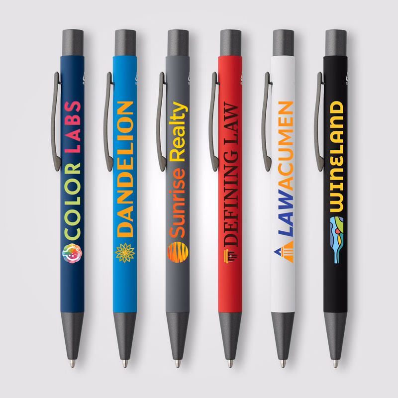 Bowie Recycled Aluminum Softy Pen