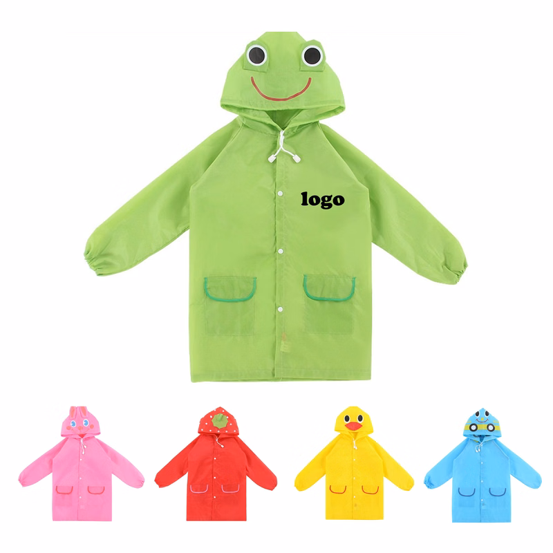 Reusable Rain Poncho for Kids (direct import)