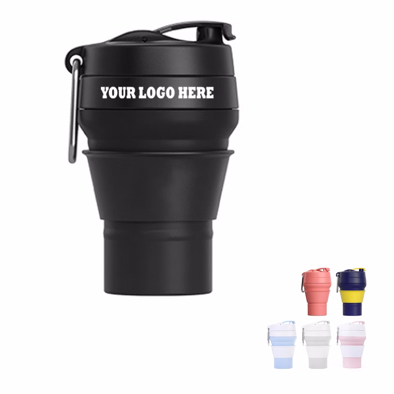 12 OZ Collapsible Silicone Bottle
