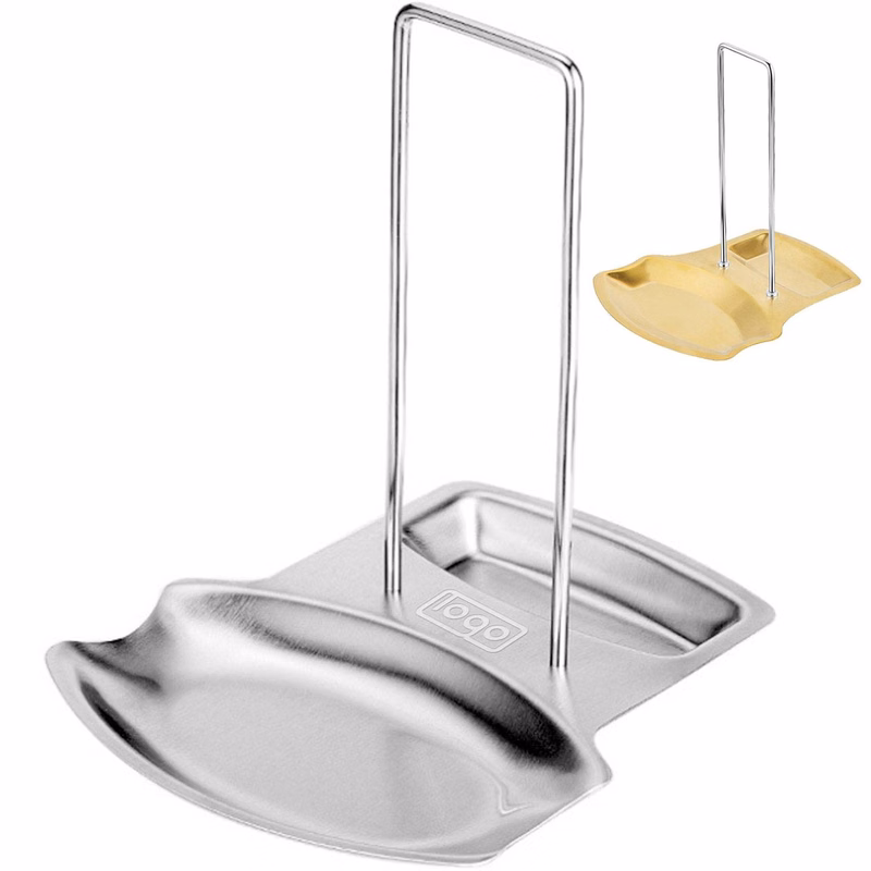Stainless Steel Kitchen Lid and Spoon Rest Organizer