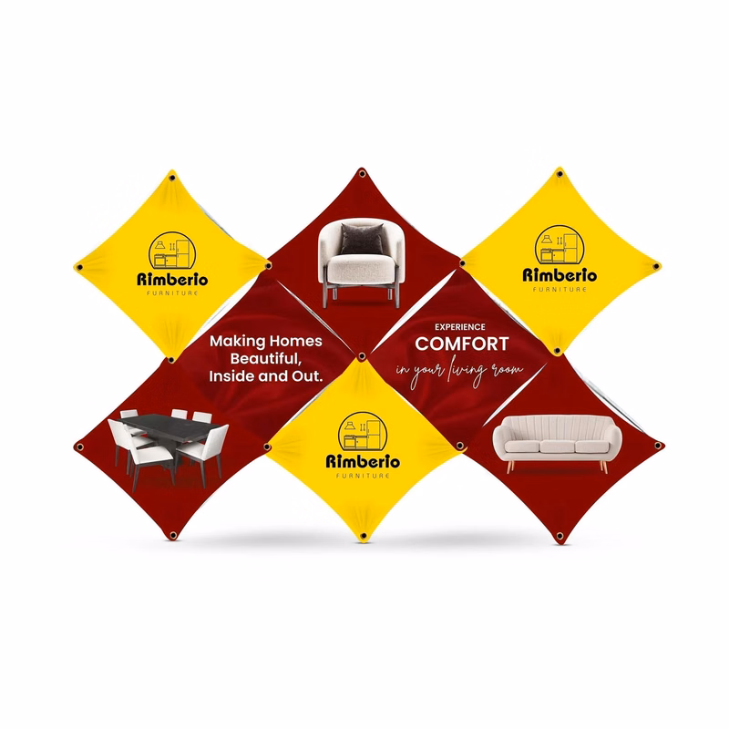 Double X Micro GeoMetrix Table Top Display 12.60"x12.60"