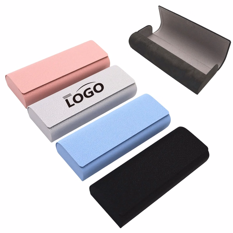 Handcrafted Leather Eyeglass Case With Magnetic Closure