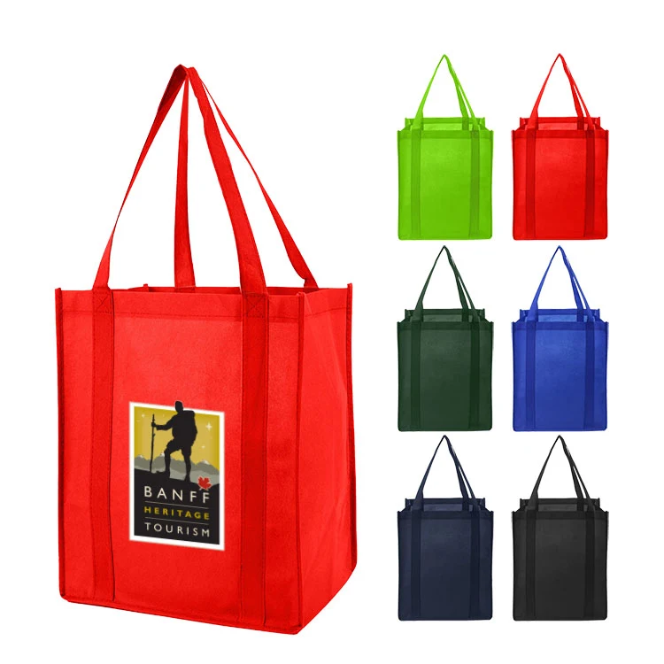 90+ GSM Non-Woven Grocery Shopping Tote 1