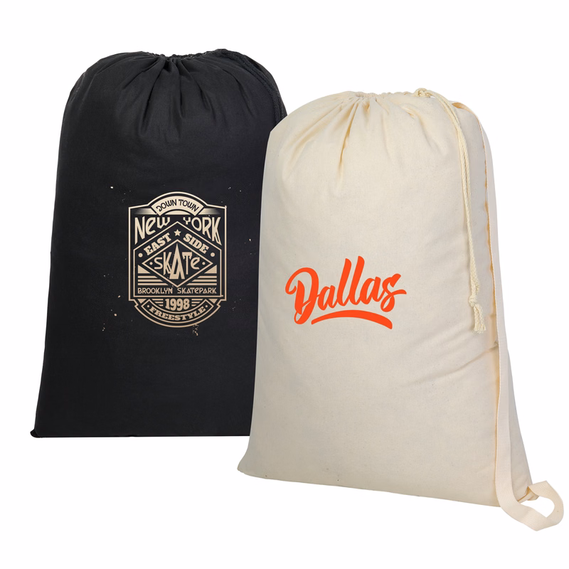 Large Cotton Laundry Bag for College Students