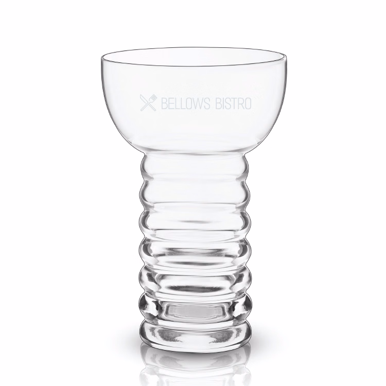 Viski® Crystal Pearl Diver Glass, set of 2