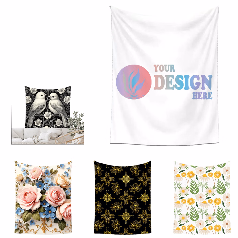 Full Color Printed Wall Hanging Tapestry