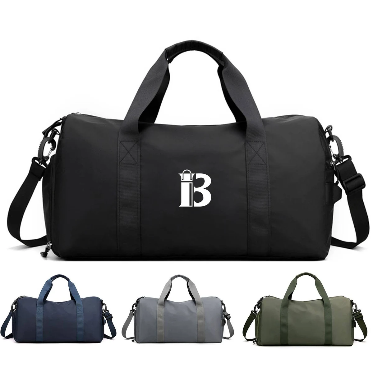 Oxford cloth travel crossbody duffel bag 1