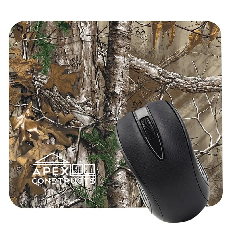 Realtree® Dye Sublimated Computer Mouse Pad 1