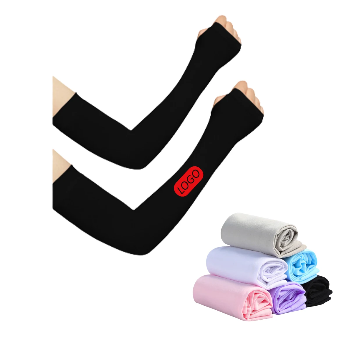 Breathable And SportsTrail Cooling Arm Sleeves MOQ50 1