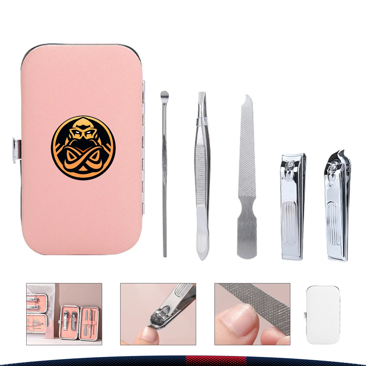 Ramid 5-Piece Stainless Steel Nail Clipper Set 1