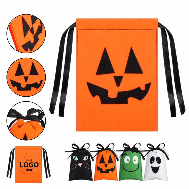 Halloween Drawstring Treat Bag
