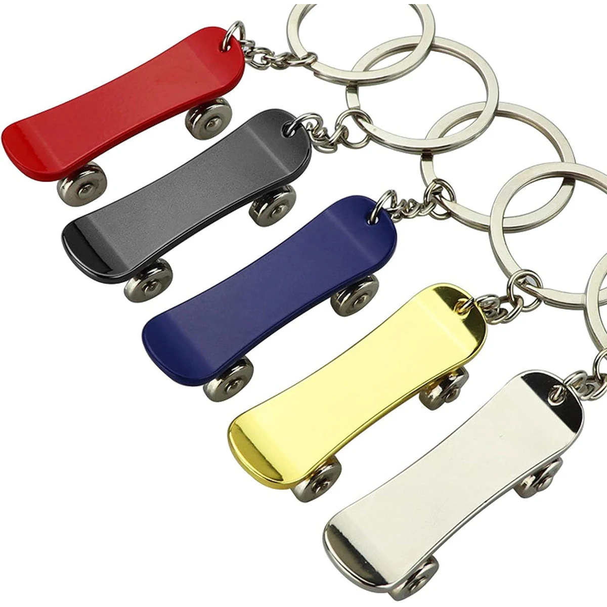 Scooter Metal Keychain 1