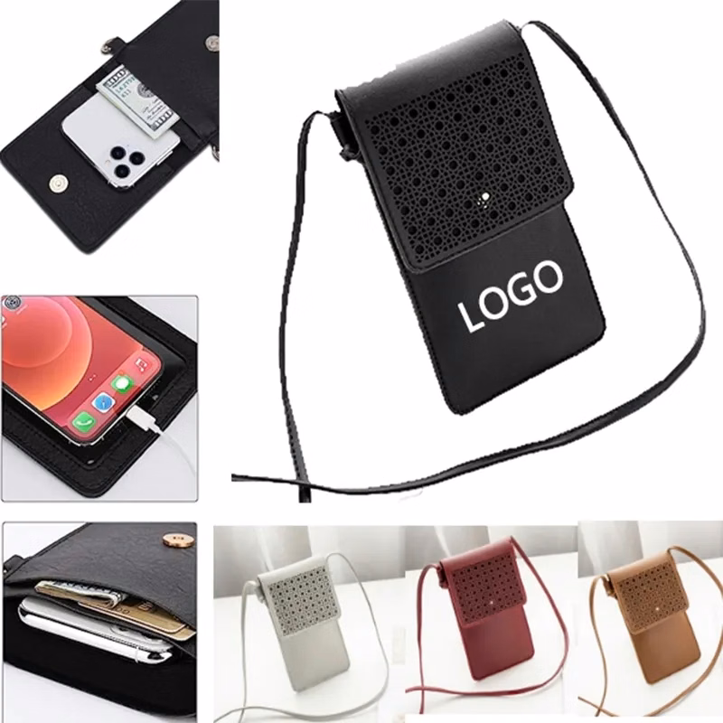 PU Leather Touchscreen Phone Purse