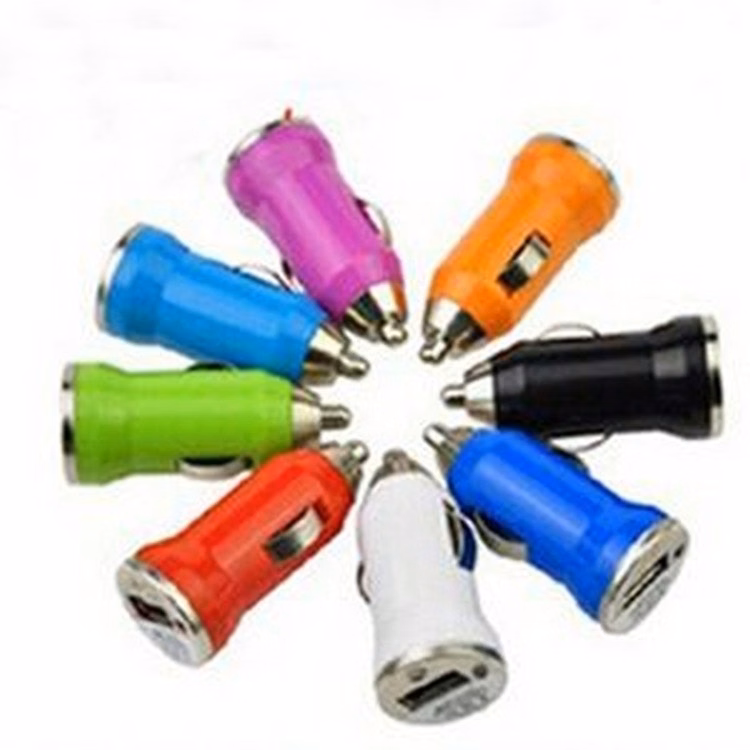 USB Auto Adapter Car Charger (2 1/4"x15/16")