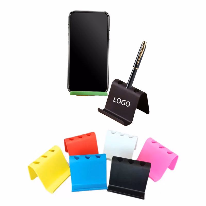 Pen Insertable Cell Phone Stand Holder